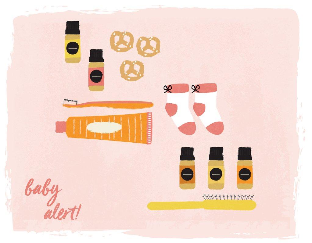 Baby Alert! What to Pack in Your Hospital Bag + Essential Oils