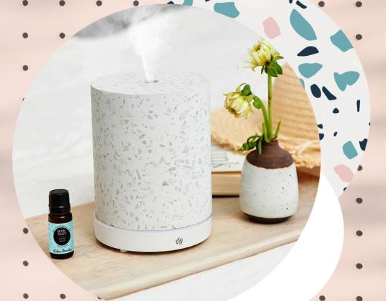 This beautiful essential oil diffuser is the perfect gift to help mom de-stress