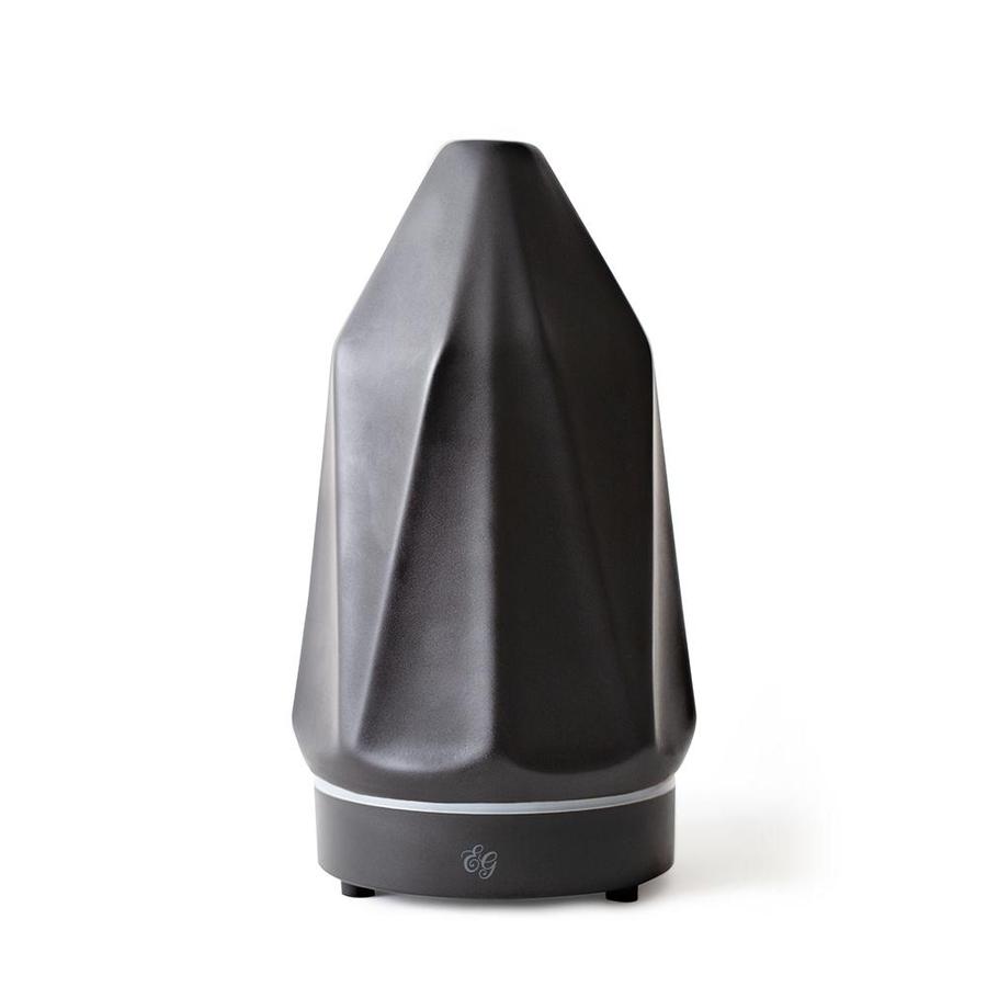 Black Ceramic Diamond Diffuser by Edens Garden