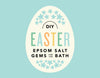 DIY Easter Epsom Salt Gems For The Bath