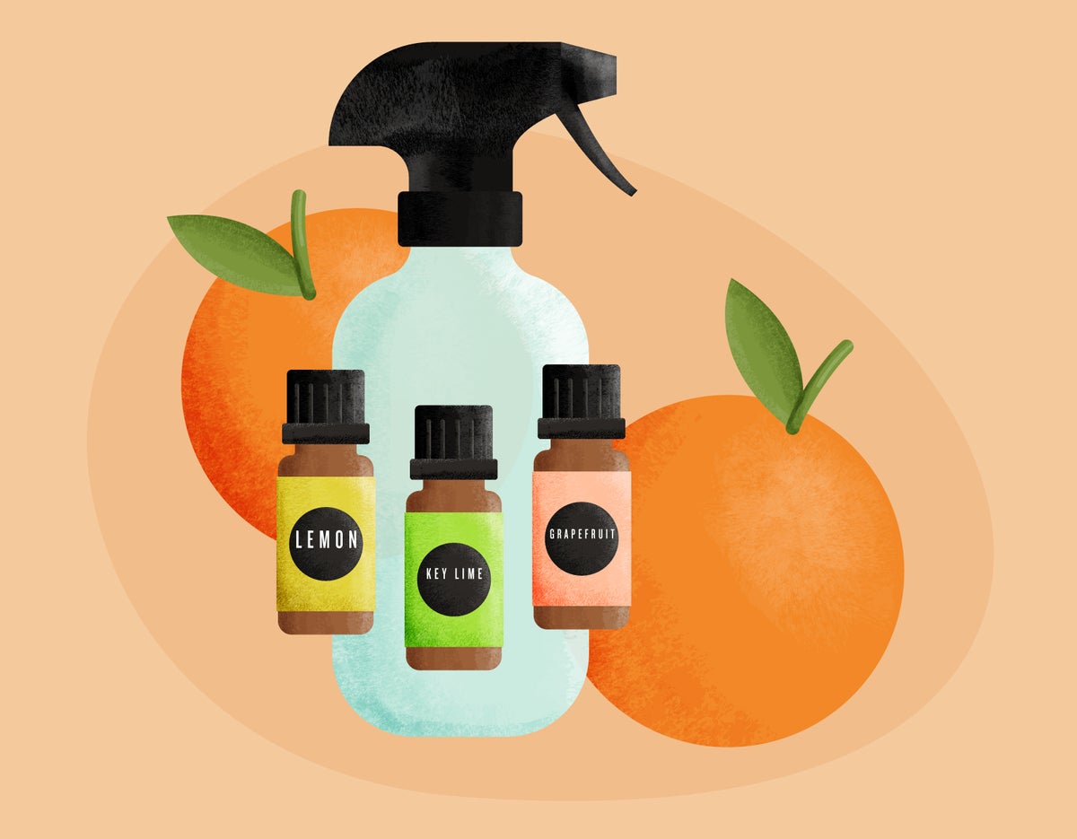 DIY All-Purpose Citrus Cleaner With Essential Oils