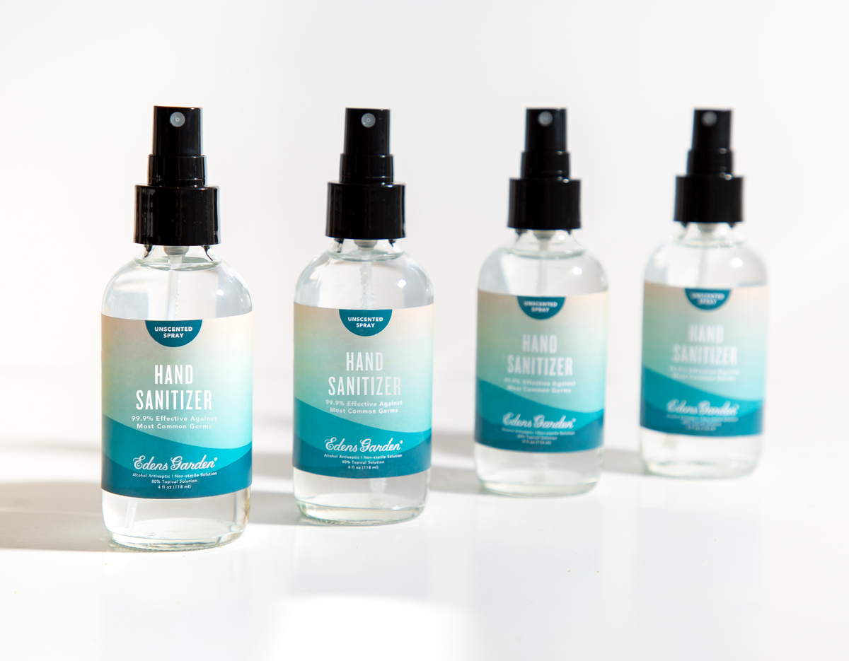 Introducing Unscented Hand Sanitizer Spray!