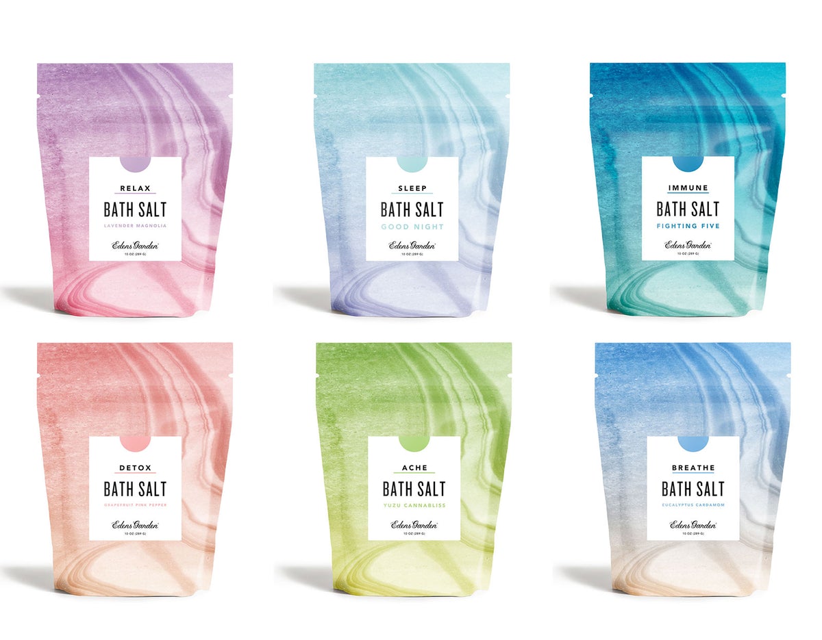 Introducing Edens Garden New Bath Salt Collection