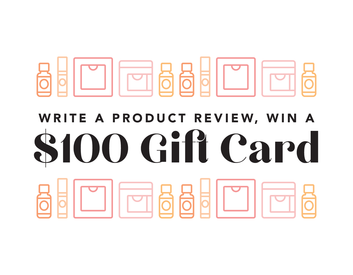 Giveaway: Write A Product Review, Win A $100 Gift Card