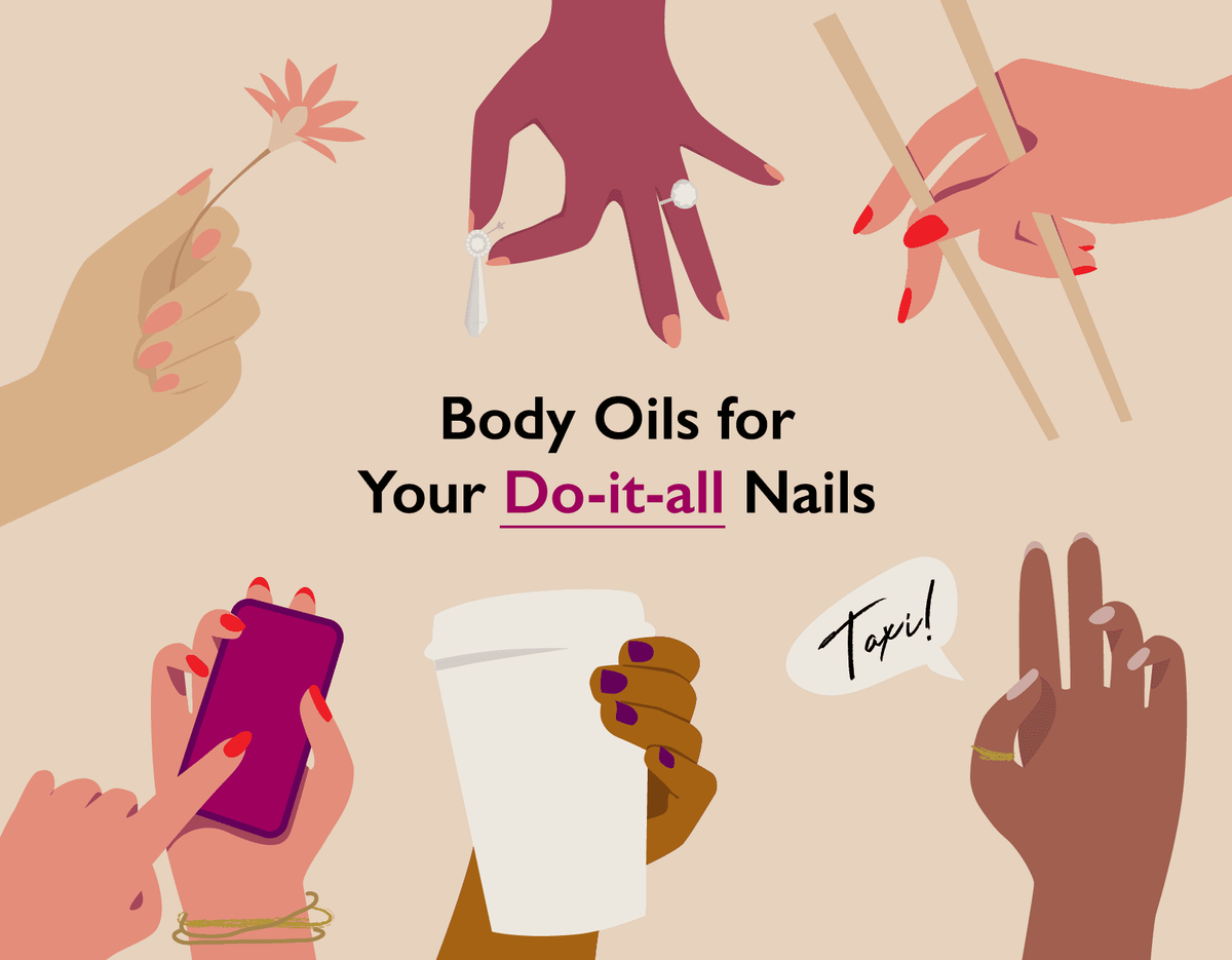 How to Use Body Oils for Your Nails + Manicure Detox